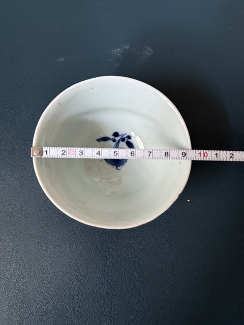 古玩陶瓷清·雍正歲寒三友松竹梅青花杯拍賣，當前價格899元