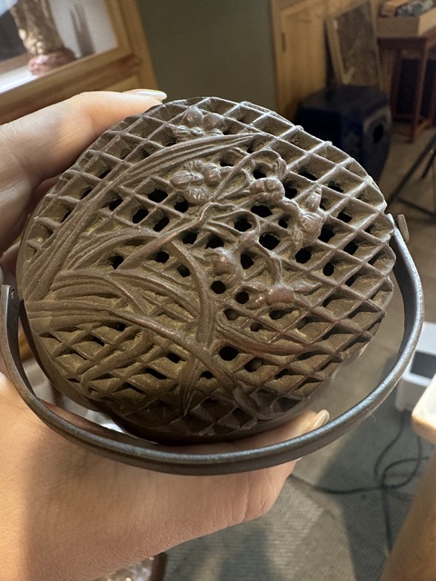 古玩銅器手爐真品鑒賞圖