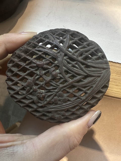 古玩銅器手爐真品鑒賞圖