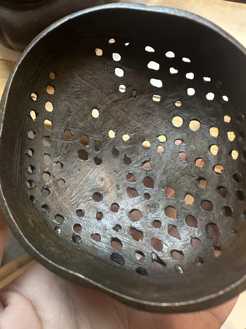 古玩銅器手爐真品鑒賞圖