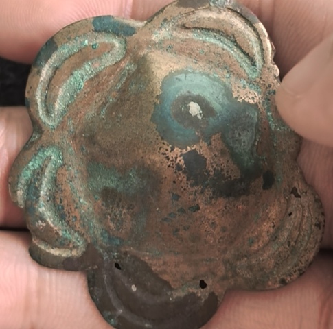 古玩銅器銅泡飾真品鑒賞圖