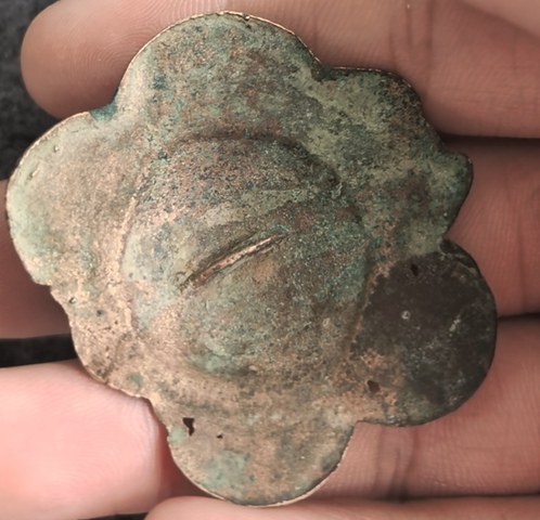 古玩銅器銅泡飾真品鑒賞圖