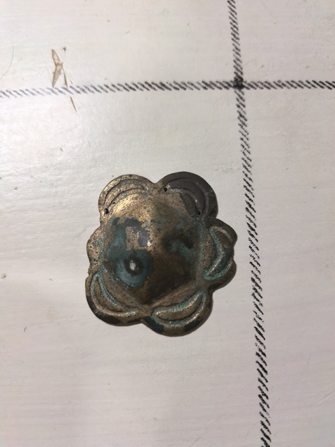 古玩銅器銅泡飾真品鑒賞圖