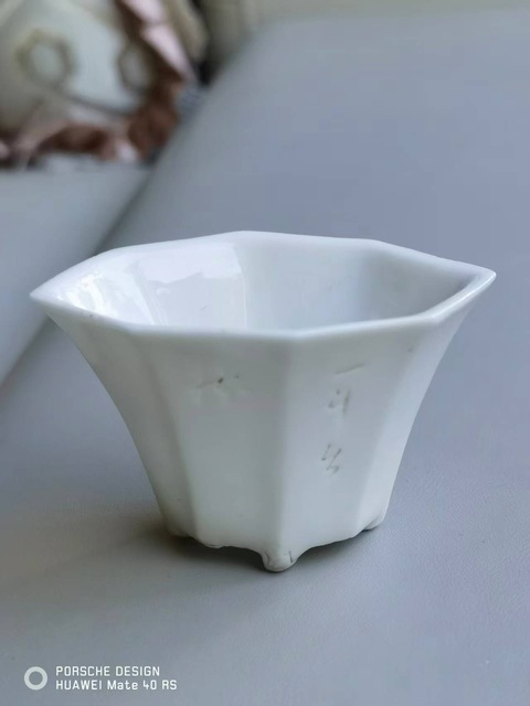 古玩陶瓷德化窯白釉杯真品鑒賞圖