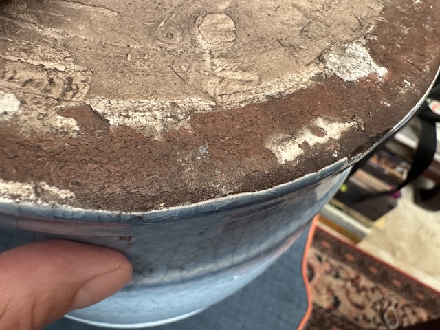 古玩陶瓷民國哥釉三系罐真品鑒賞圖