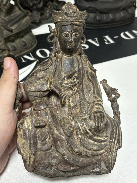 古玩銅器造像真品鑒賞圖