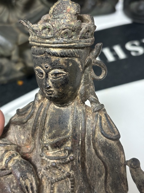 古玩銅器造像真品鑒賞圖