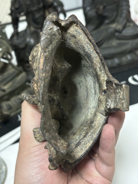 古玩銅器造像真品鑒賞圖