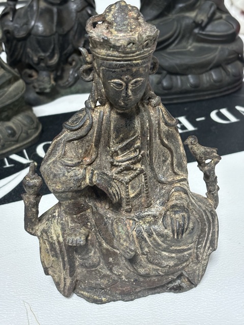 古玩銅器造像真品鑒賞圖
