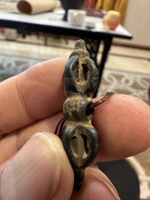 古玩銅器鐵杵真品鑒賞圖