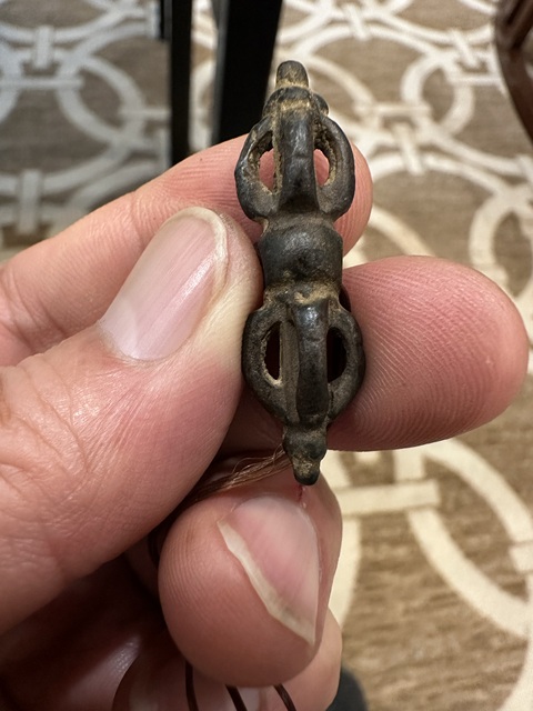 古玩銅器鐵杵真品鑒賞圖