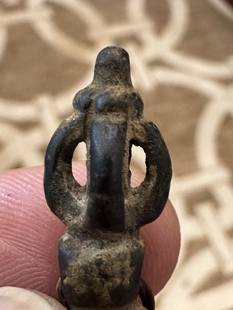 古玩銅器鐵杵真品鑒賞圖