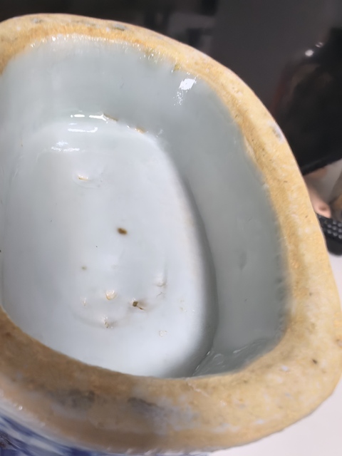 古玩陶瓷人物紋青花抱月瓶拍賣,當前價格11000元