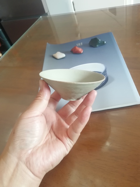 古玩陶瓷北宋天青釉耀州窯茶盞拍賣，當(dāng)前價(jià)格8800元