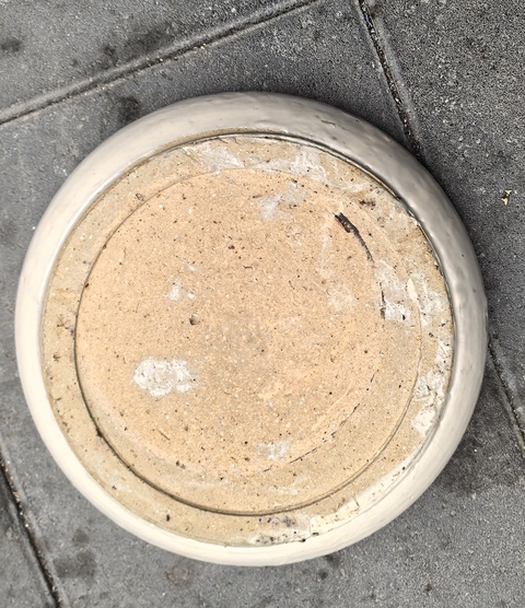 古玩陶瓷花卉紋青花盤真品鑒賞圖