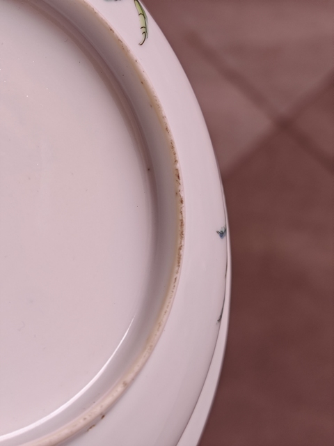 古玩陶瓷粉彩九桃紋蓋碗真品鑒賞圖