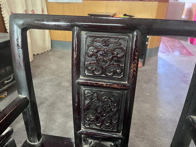 古玩雜項扶手椅真品鑒賞圖