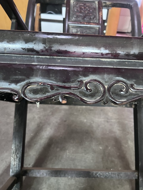 古玩雜項扶手椅真品鑒賞圖