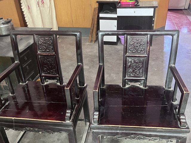 古玩雜項扶手椅真品鑒賞圖