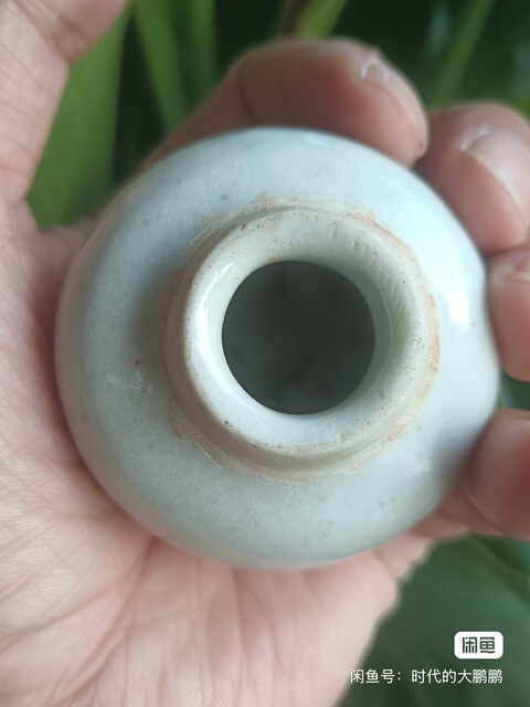 古玩陶瓷白釉小罐真品鑒賞圖
