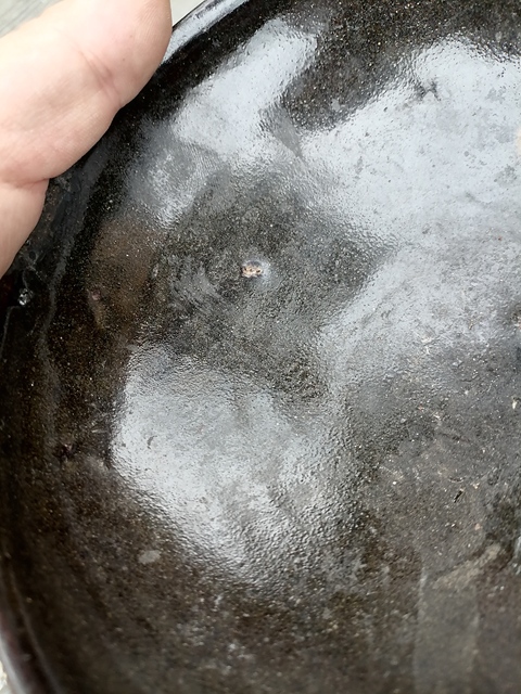 古玩陶瓷黑釉碗真品鑒賞圖