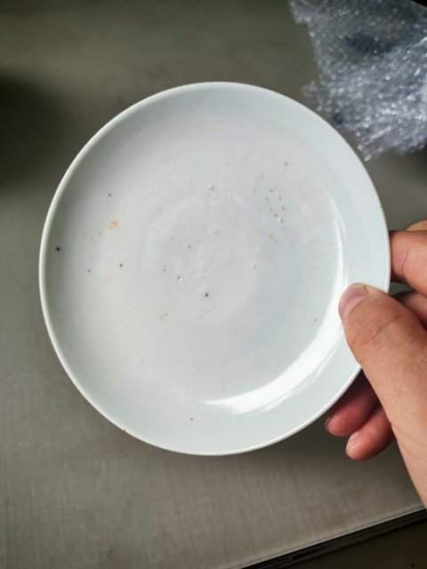 古玩陶瓷青花蓮池鴛鴦紋蓋碗拍賣,當前價格398元