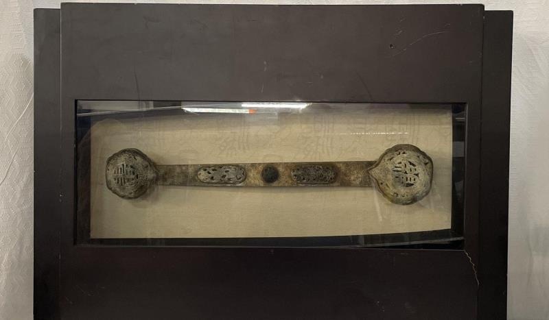 古玩玉器做舊仿古“玉如意”真品鑒賞圖