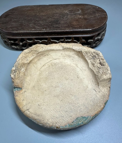古玩陶瓷龍紋瓦當真品鑒賞圖