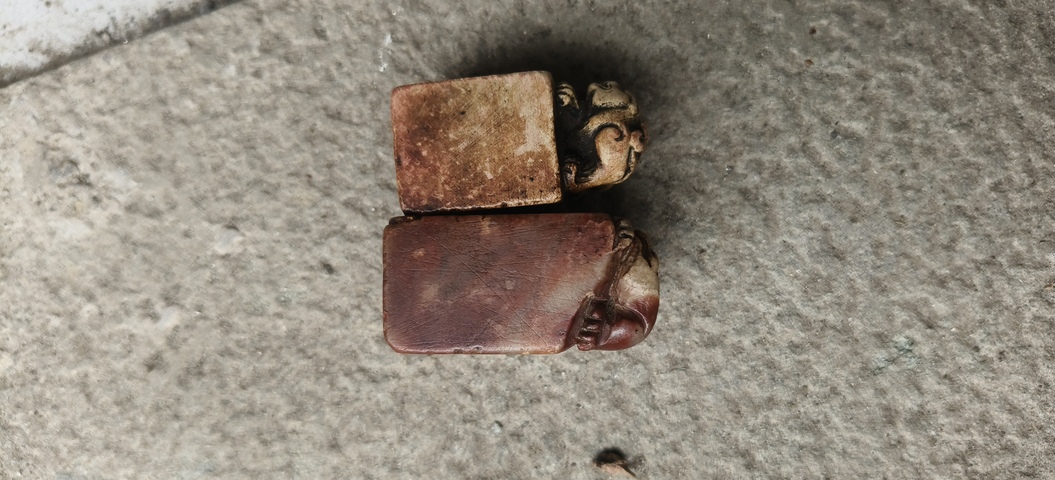 古玩玉器壽山石雕“獸鈕印”真品鑒賞圖