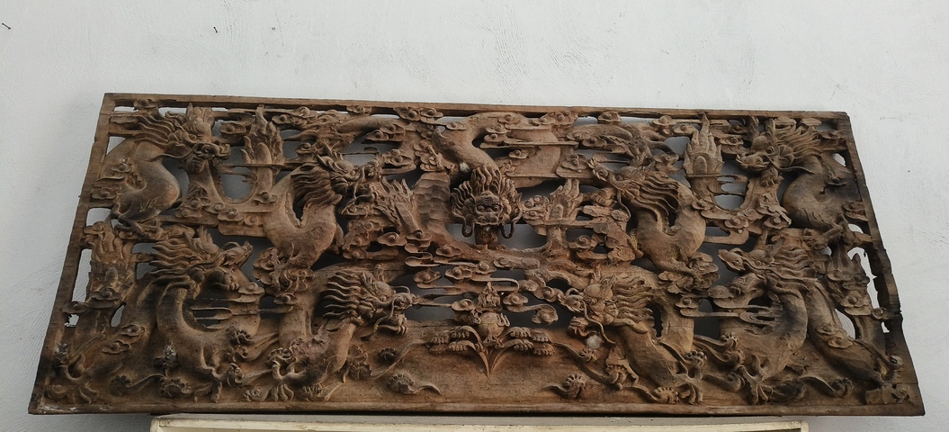 古玩雜項(xiàng)木雕花真品鑒賞圖