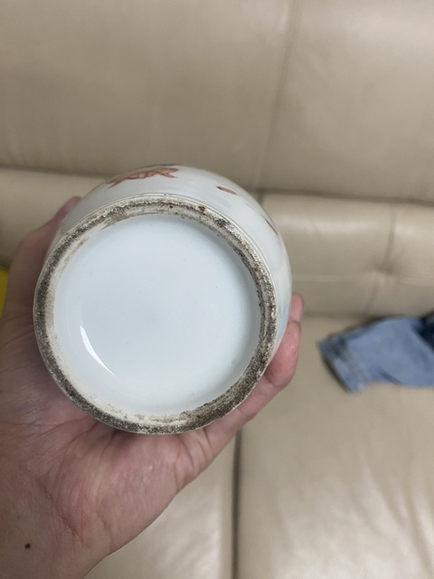 古玩陶瓷民國粉彩博古圖瓶真品鑒賞圖