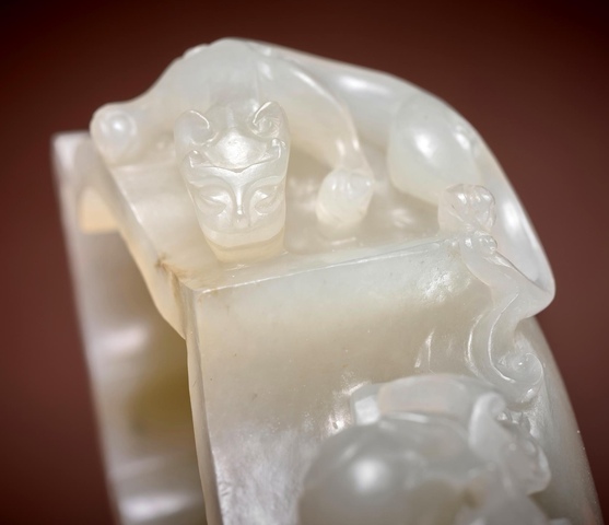 古玩玉器筆洗真品鑒賞圖