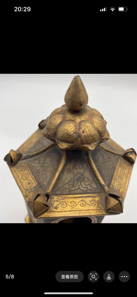 古玩雜項佛龕真品鑒賞圖