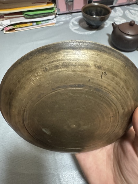 古玩銅器銅盤真品鑒賞圖