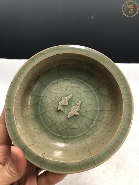 古玩陶瓷宋金·雙魚紋折沿洗拍賣，當前價格13600元