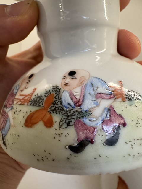 古玩陶瓷民國 粉彩百子龍燈臺燈拍賣,當前價格28800元