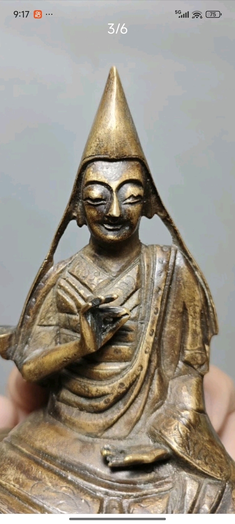 古玩銅器造像真品鑒賞圖