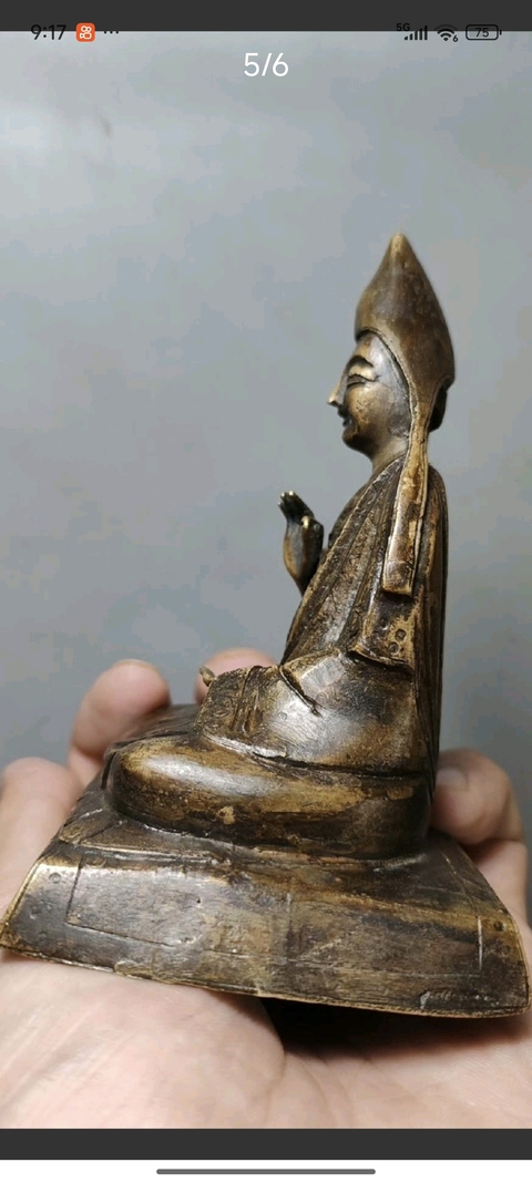 古玩銅器造像真品鑒賞圖