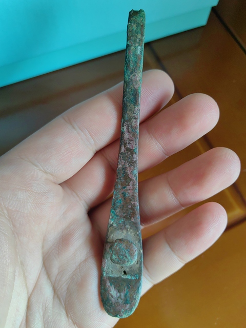 古玩銅器銅帶鉤真品鑒賞圖