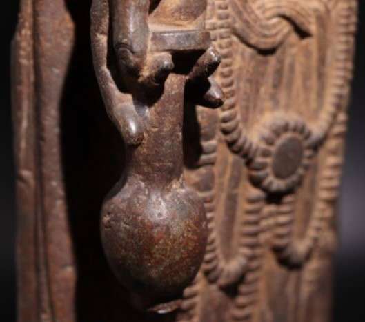 古玩雜項菩薩站像真品鑒賞圖