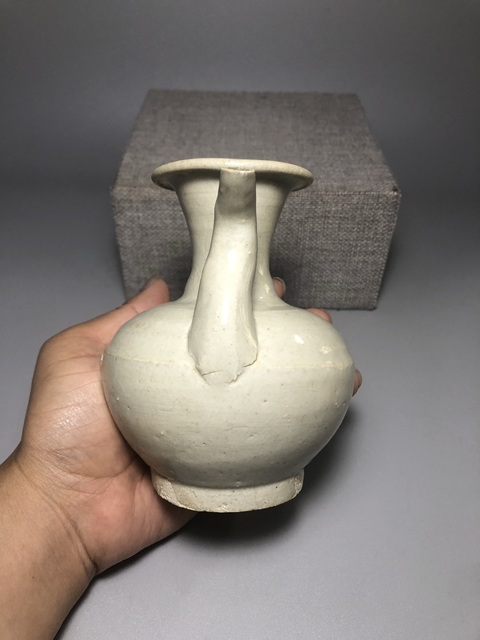 古玩陶瓷青白釉執壺真品鑒賞圖