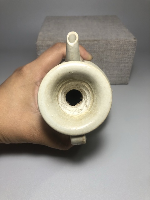 古玩陶瓷青白釉執壺真品鑒賞圖