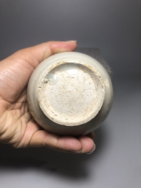 古玩陶瓷青白釉執壺真品鑒賞圖