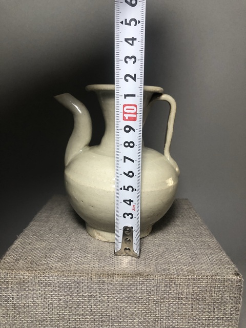 古玩陶瓷青白釉執壺真品鑒賞圖