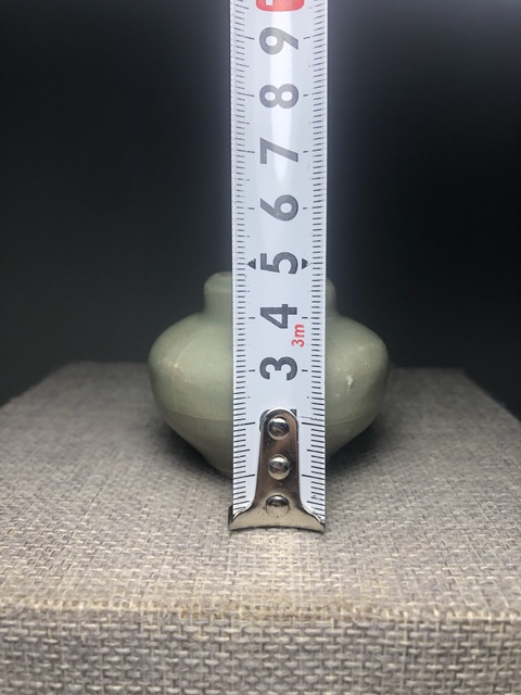 古玩陶瓷龍泉青瓷水盂真品鑒賞圖