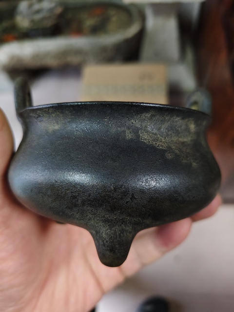 古玩銅器宣德爐真品鑒賞圖
