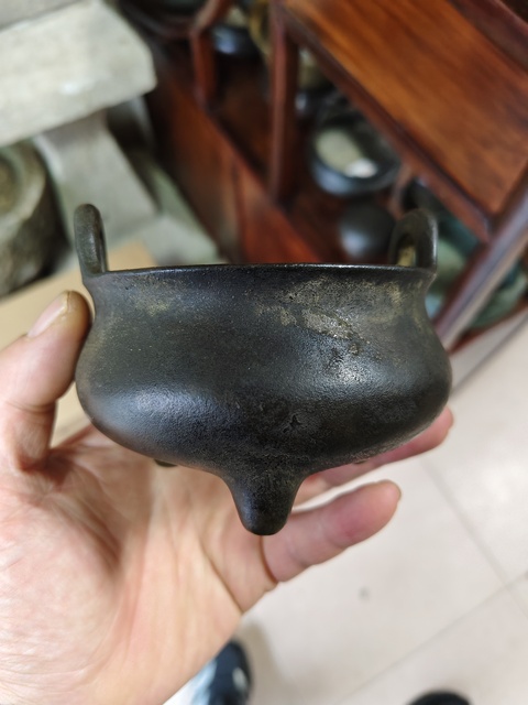古玩銅器宣德爐真品鑒賞圖