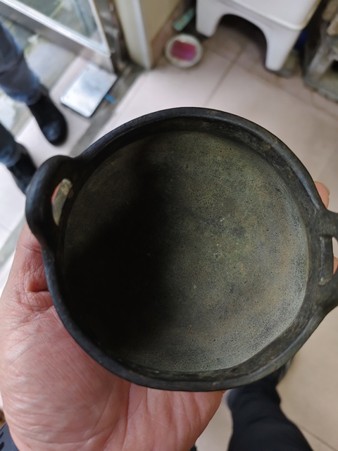 古玩銅器宣德爐真品鑒賞圖