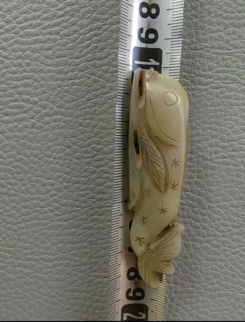 古玩玉器連年有余真品鑒賞圖