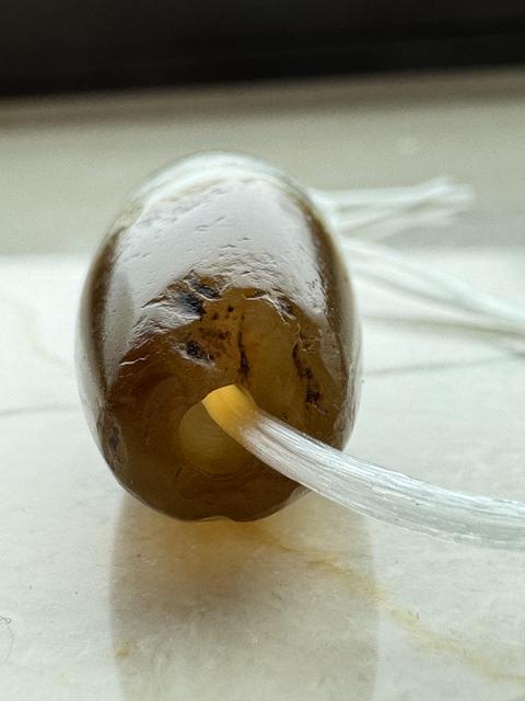 古玩雜項纏絲瑪瑙真品鑒賞圖